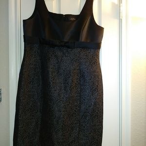 Tahari black dress